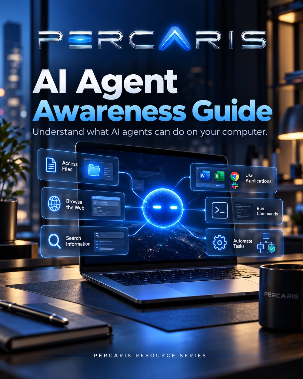 AI Agent Awareness Guide cover — PERCARIS resource series